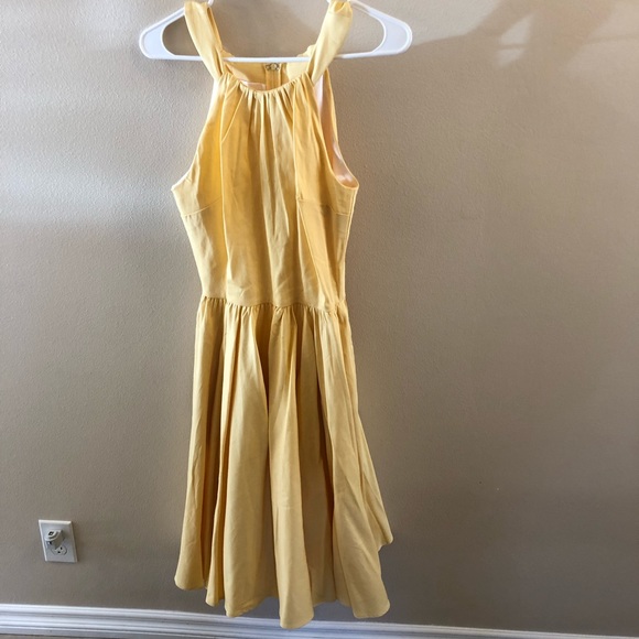Pinup Girl Clothing Yellow Harley Dress - Picture 2 of 3